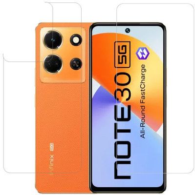 HOBBYTRONICS Front and Back Screen Guard for Infinix Note 30 5G, Infinix Note 30(Pack of 1)
