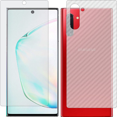 Mobling Front and Back Tempered Glass for SAMSUNG NOTE 10(Pack of 2)