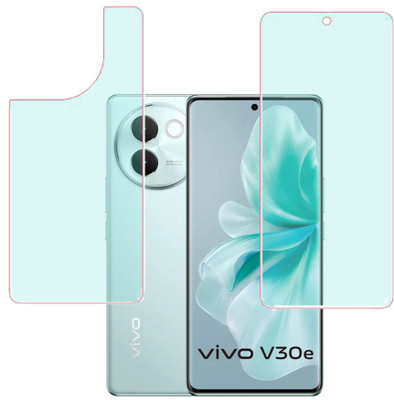 KARTRAY Front and Back Screen Guard for Vivo V30e 5G, Matte(Pack of 2)