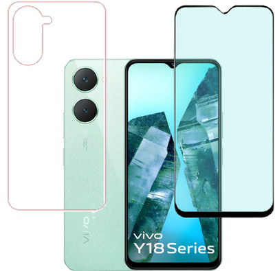 KARTRAY Front and Back Screen Guard for Vivo Y18(Pack of 2)