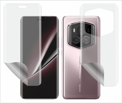 TELTREK Front and Back Screen Guard for Honor Magic6 Rsr BVLAN20 (Edge to Edge Full Screen Protector)(Pack of 1)