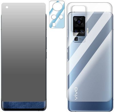FCS Front and Back Screen Guard for Vivo X60 Pro(Pack of 3)