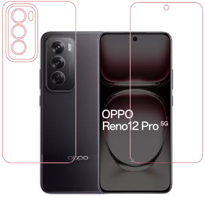 AARERED Front and Back Screen Guard for OPPO RENO12 PRO 5G, OPPO RENO12 PRO(Pack of 1)