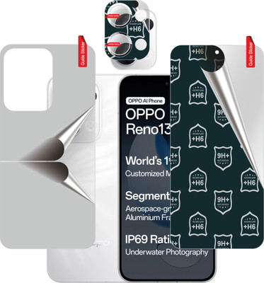 TIT ART Front and Back Screen Guard for OPPO Reno 13 5G, Reno 13 5G, {CAMERA LENS}(Pack of 3)