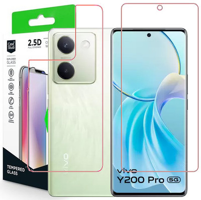 KMPERED Front and Back Screen Guard for Vivo Y200 PRO 5G(Pack of 1)