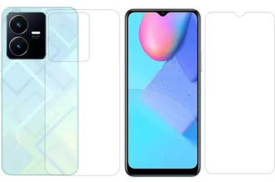 RUNEECH Front and Back Screen Guard for VIVO Y22(Pack of 2)
