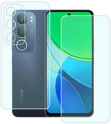 MOKPLZ Front and Back Screen Guard for VIVO Y19S(Pack of 3)