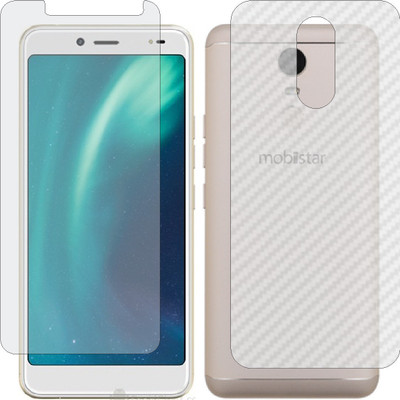 Mobling Front and Back Tempered Glass for MOBIISTAR E SELFIE(Pack of 2)