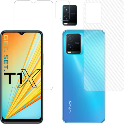Vatsin Front and Back Screen Guard for ViVO T1X(Pack of 3)