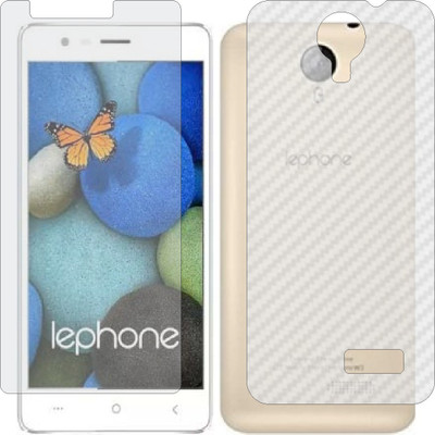 Mobling Front and Back Tempered Glass for LEPHONE W7 PLUS(Pack of 2)