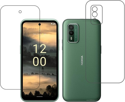 DVTECH Front and Back Screen Guard for 9H Nokia XR21(Pack of 1)