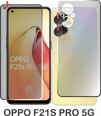 chakoor Front and Back Screen Guard for OPPo F21S PRO 5G(Pack of 2)