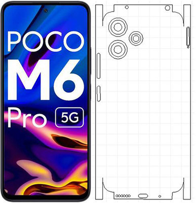 Siva Front and Back Screen Guard for Poco C51(Pack of 1)