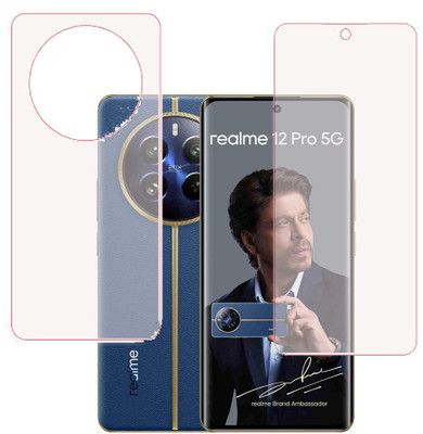 SPRITZEN Front and Back Screen Guard for Realme 12 Pro 5G, Matte(Pack of 2)