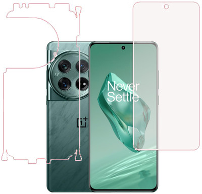 KARTRAY Front and Back Screen Guard for OnePlus 12 5G(Pack of 2)