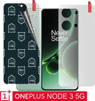 TIT ART Front and Back Screen Guard for OnePlus Nord 3 5G, OnePlus Nord 3, {CAMERA GLASS}(Pack of 4)