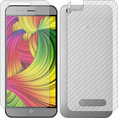 Mobling Front and Back Tempered Glass for INTEX CLOUD SWIFT(Pack of 2)