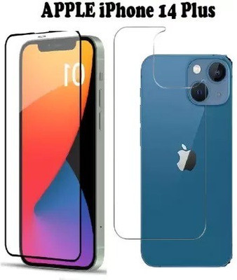 AKSHUD Front and Back Screen Guard for APPLE iPhone 14 Plus(Pack of 2)