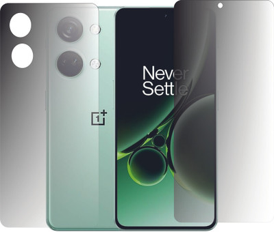 tempurglaze Front and Back Screen Guard for OnePlus Nord 3, OnePlus Nord 3 5G(Pack of 2)