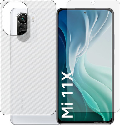 Mobling Front and Back Tempered Glass for XIAOMI MI 11X(Pack of 2)