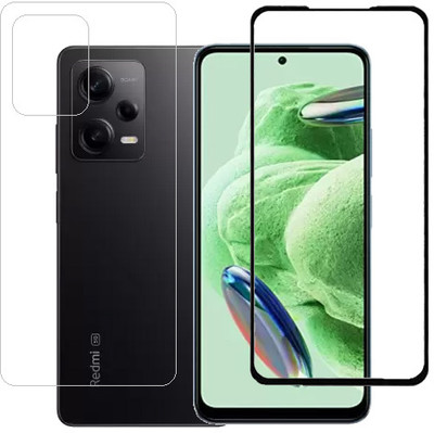 HOBBYTRONICS Front and Back Screen Guard for Redmi Note 12, REDMI NOTE 12, redmi note 12(Pack of 1)