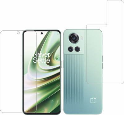 Vatsin Front and Back Screen Guard for OnePlus 10R 5G(Pack of 2)