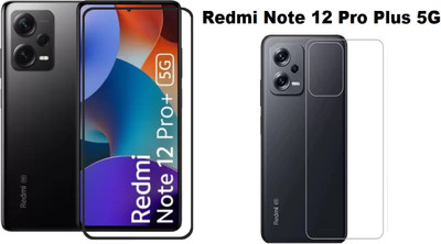BRENZZ Front and Back Screen Guard for REDMI note 12 Pro+ 5G, Redmi note 12 Pro Plus(Pack of 1)