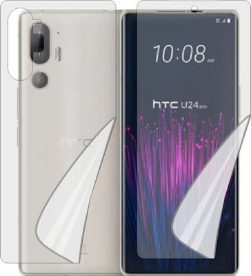 MOBART Front and Back Screen Guard for HTC U24 Pro(Pack of 1)