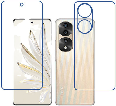DVTECH Front and Back Screen Guard for TPU Clear Front And TPU BackHonor 70 Pro(Pack of 1)