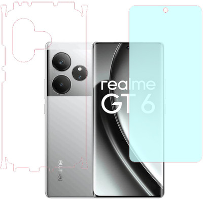 VAYUVAULT Front and Back Screen Guard for realme GT 6(Pack of 2)
