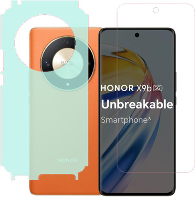VAYUVAULT Front and Back Screen Guard for Honor X9b(Pack of 2)