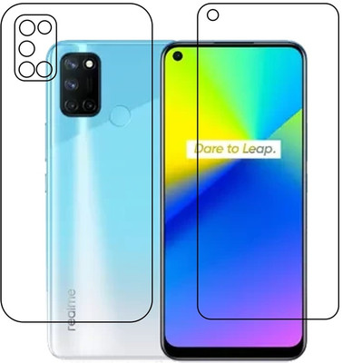 DVTECH Front and Back Screen Guard for Realme 7i (Global)(Pack of 1)