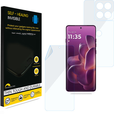 Gadgets Protector Front and Back Screen Guard for Motorola Edge 60 Pro, Screen Protector / Body Protector, with installation kit(Pack of 1)