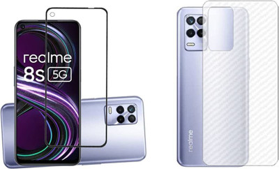 ctel Front and Back Screen Guard for realme 8s(Pack of 2)