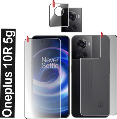 chakoor Front and Back Screen Guard for Oneplus 10R 5g(Pack of 3)