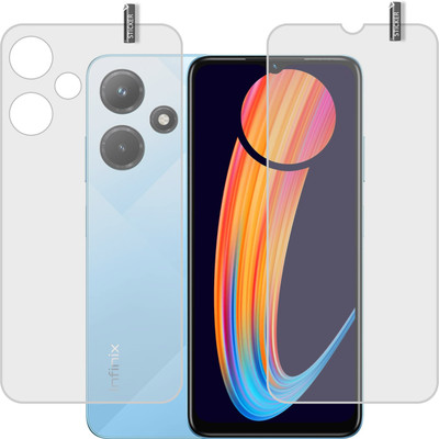 GARUDA GLASS Front and Back Screen Guard for Infinix Hot 30i(Pack of 2)