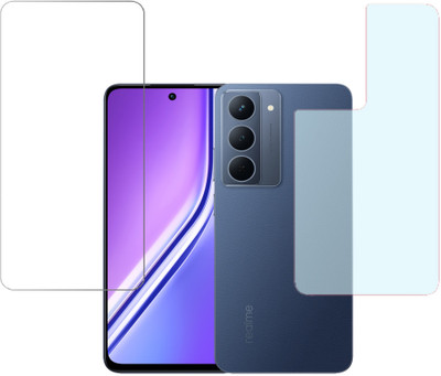 SPRITZEN Front and Back Screen Guard for Realme P3x 5G(Pack of 2)