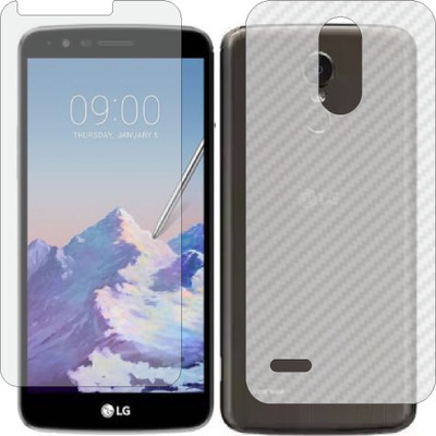 Mobling Front and Back Tempered Glass for LG STYLUS 3(Pack of 2)