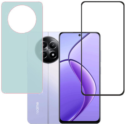 KARTRAY Front and Back Screen Guard for Realme 12x 5G(Pack of 2)