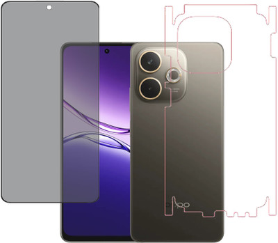 KARTRAY Front and Back Screen Guard for Oppo A5 Pro 5G(Pack of 2)