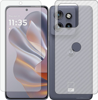 TELTREK Front and Back Screen Guard for Motorola Moto Edge50 Neo(Pack of 2)