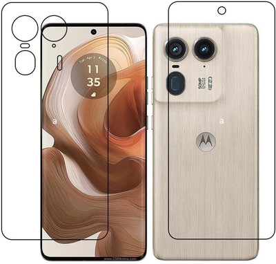 DVMART Front and Back Screen Guard for Motorola Moto X50 Ultra TPU Crystal Clear(Pack of 1)