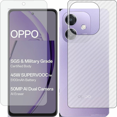 ZINGTEL Front and Back Screen Guard for Oppo A3X 4G CPH2641(Pack of 2)