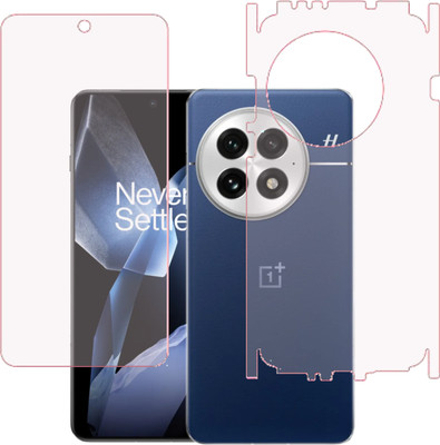 ECMERED Front and Back Screen Guard for oneplus 13, ONEPLUS 13 5G(Pack of 1)