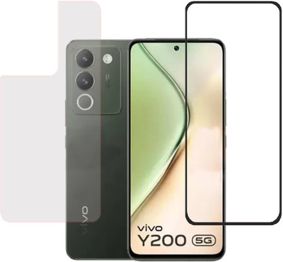 KARTRAY Front and Back Screen Guard for Vivo Y200 5G(Pack of 2)