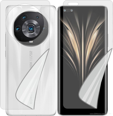 MOBART Front and Back Tempered Glass for HUAWEI HONOR MAGIC4 ULTIMATE (Edge To Edge TPU Full Coverage)(Pack of 1)