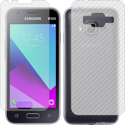 Mobling Front and Back Tempered Glass for SAMSUNG GALAXY J1 MINI 2016(Pack of 2)