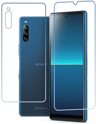 DVTECH Front and Back Screen Guard for 9H Crystal Clear Front And Carbon Fiber BackSony Xperia L4(Pack of 1)