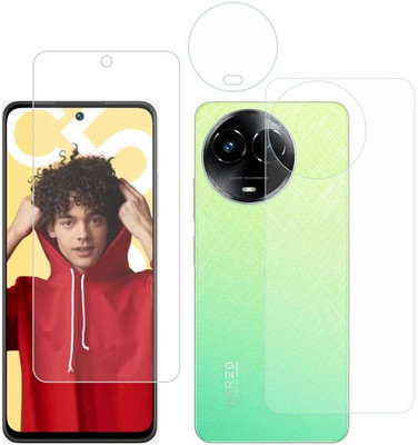 FINCH Front and Back Screen Guard for REALME C67, REALME 11X 5G, REALME NARZO 60X 5G(Pack of 1)