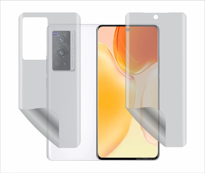 TELTREK Front and Back Screen Guard for VIVO X70 PRO (Edge to Edge Full Screen Protector)(Pack of 1)